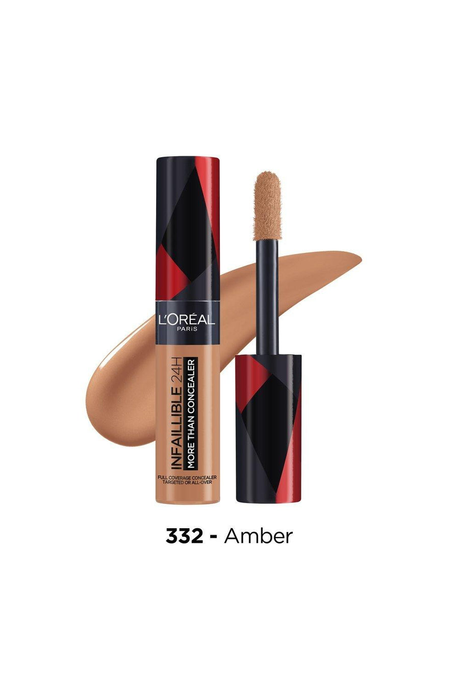Branded Beauty L'Oréal Paris Infallible 24H More Than Concealer - 332 Amber