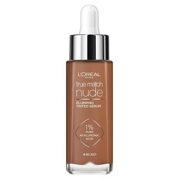 Branded Beauty L'Oreal True Match Plumping Tinted Serum - 8-10 Deep