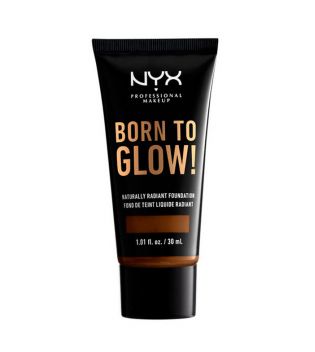 Branded Beauty NYX Professional Makeup Born To Glow Naturally Radiant Foundation - 22.3 Walnut