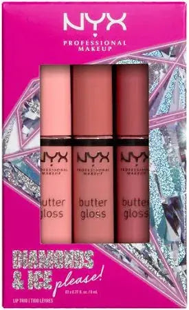 NYX NYX Professional Makeup Butter Gloss Lip Trio - 01