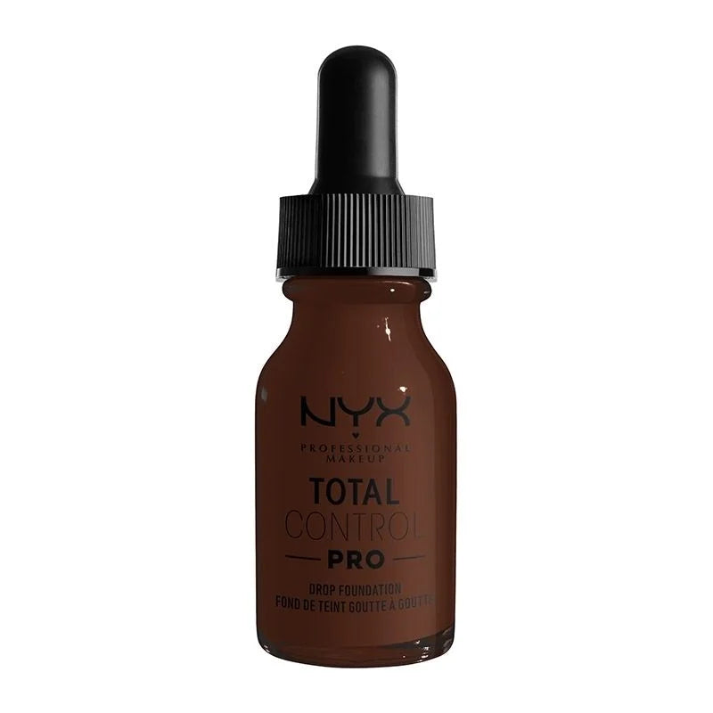 Branded Beauty NYX Total Control Pro Drop Foundation - 25 Deep Ebony