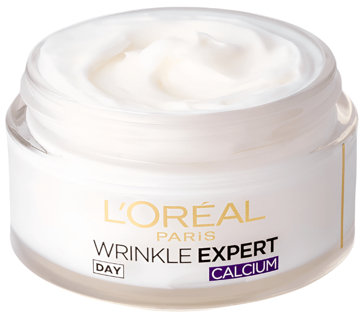 L'Oreal Wrinkle Expert Day Cream – 55 Plus – Calcium Cream 50ml - Branded Beauty