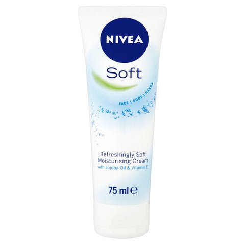 Nivea Soft Moisturising Cream - 75ml - Branded Beauty