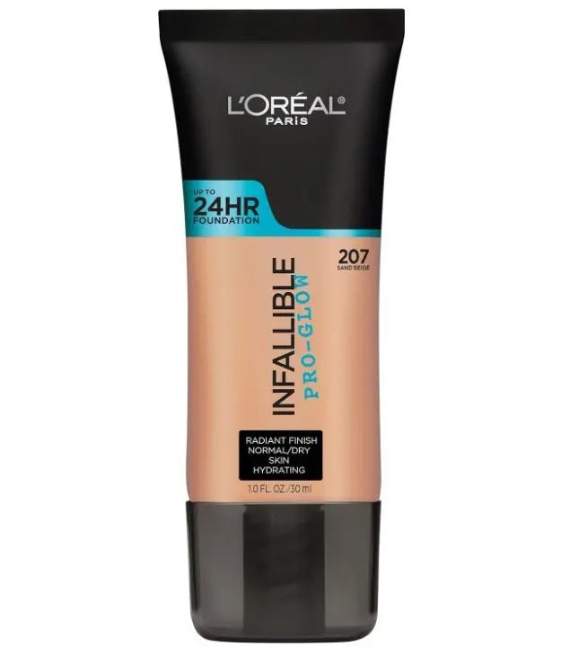 L'Oreal L'Oreal Face Pro-Glow Foundation - 207 Sand Beige