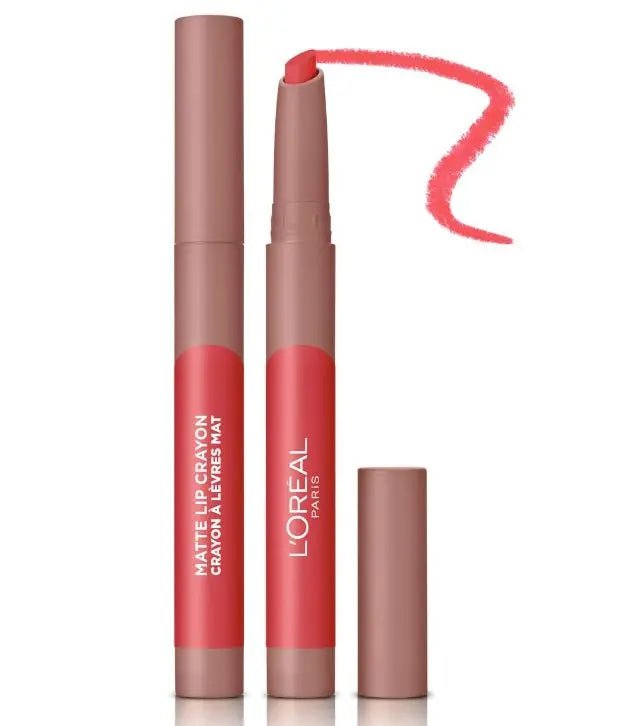L'Oreal L'Oreal Paris Infallible Lip Crayon Pink Lipstick - 108 Hot Apricot