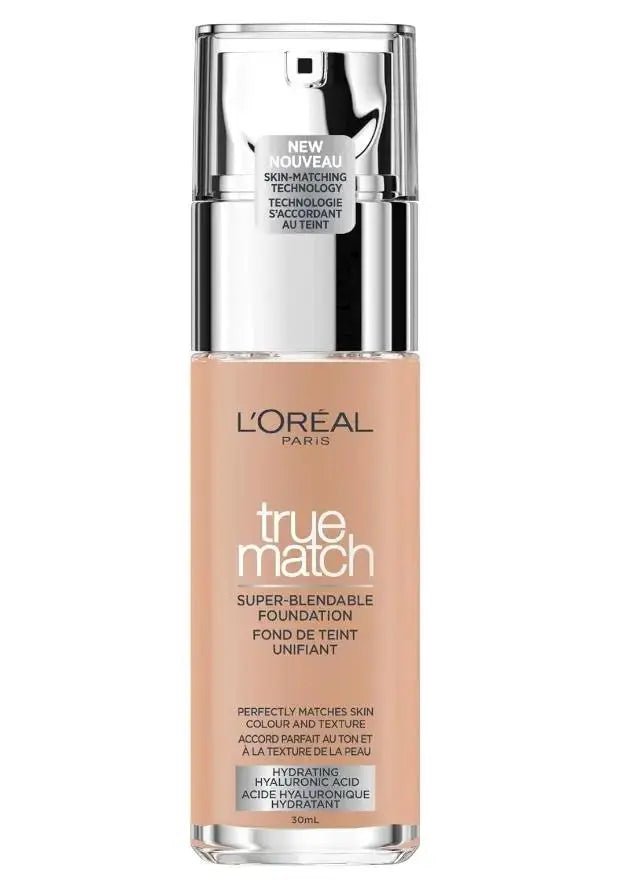 L'Oreal L'Oreal Paris True Match Super Blendable Foundation with Hydrating Hyaluronic Acid - 05R/05C Rose Sand