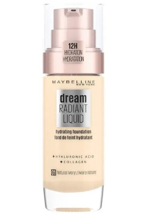 Maybelline Maybelline Dream Radiant Liquid Foundation - 1 Natural Ivory