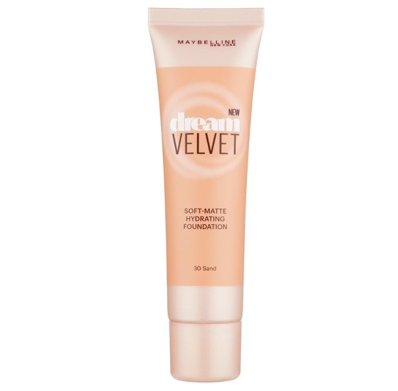 Fond De Teint Maybelline Dream Velvet 30ml - Teinte 90 Honey Beige - Finition Soft-Matte Hydratante - Neuf