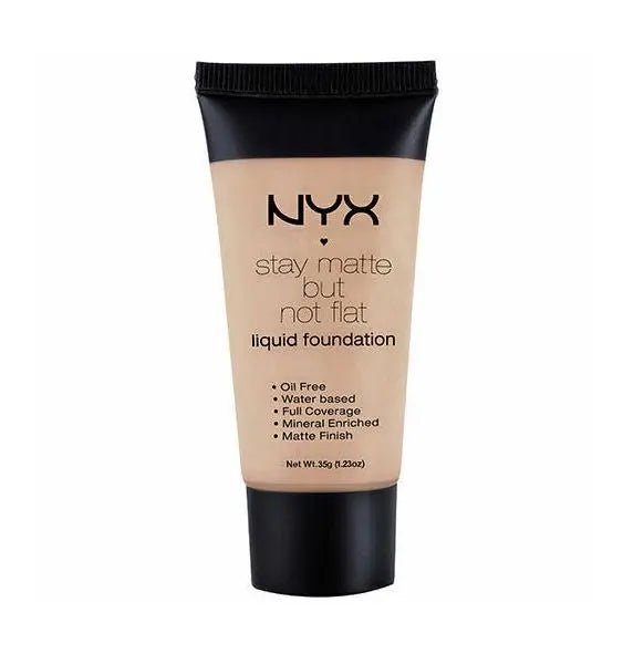 NYX NYX "Stay Matte But Not Flat" Liquid Foundation - 16 Porcelain
