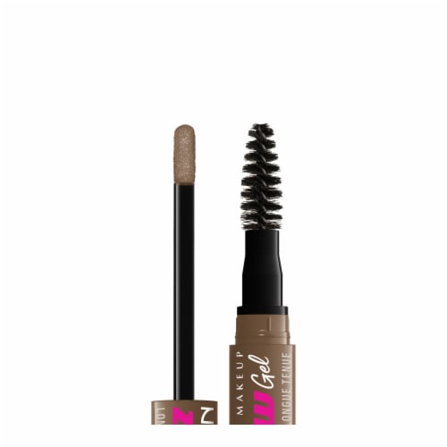 NYX Zero To Brow Longwear Waterproof  Eyebrow Gel  - 05 Ash Brown