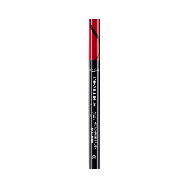 L'Oreal Infaillible Grip Micro - Fine Brush Eye Liner - 01 Obsidian Black