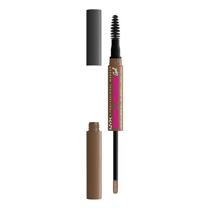 NYX Zero To Brow Longwear Waterproof  Eyebrow Gel  - 02 Ash Blonde