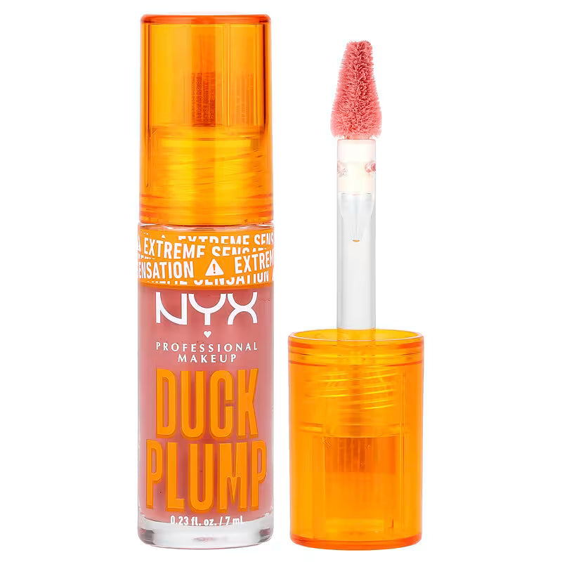 NYX Duck Plump High Pigment Lip Gloss - 03 Nude Swings