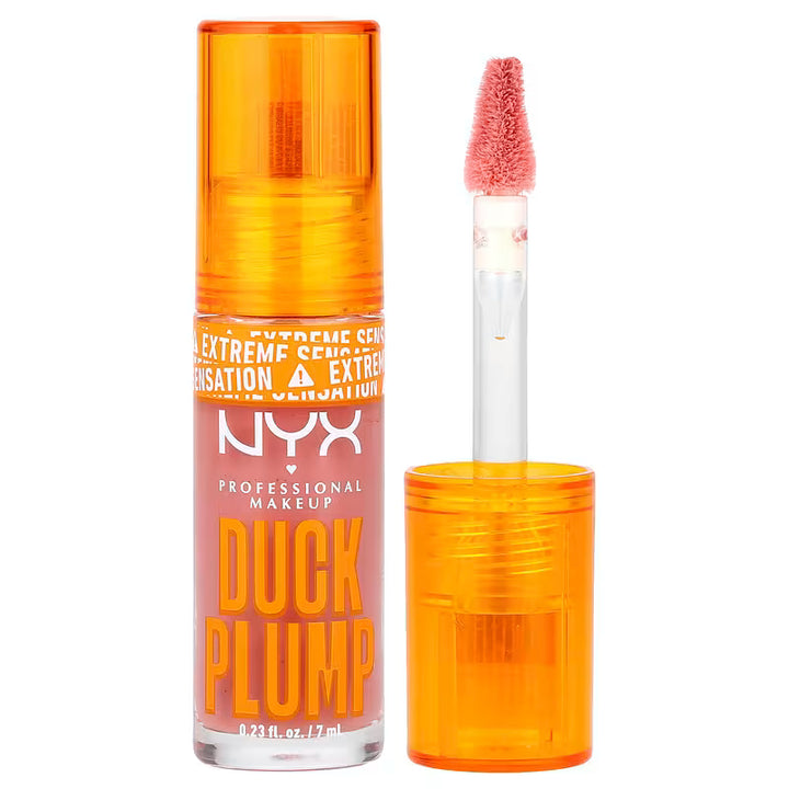 NYX Duck Plump High Pigment Lip Gloss - 03 Nude Swings