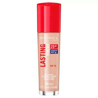 Rimmel Lasting Finish 25 Hours Foundation - 100 Ivory