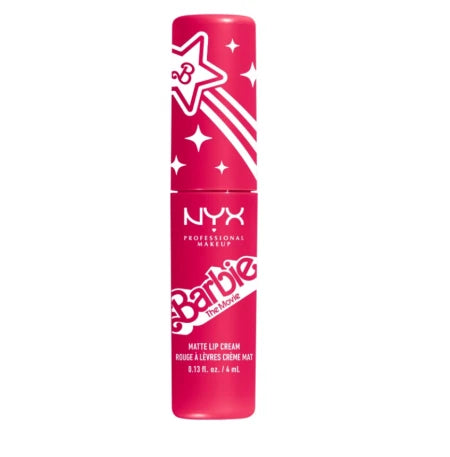 NYX Barbie The Movie Matte Lip Cream - 02 Perfect Day Pink