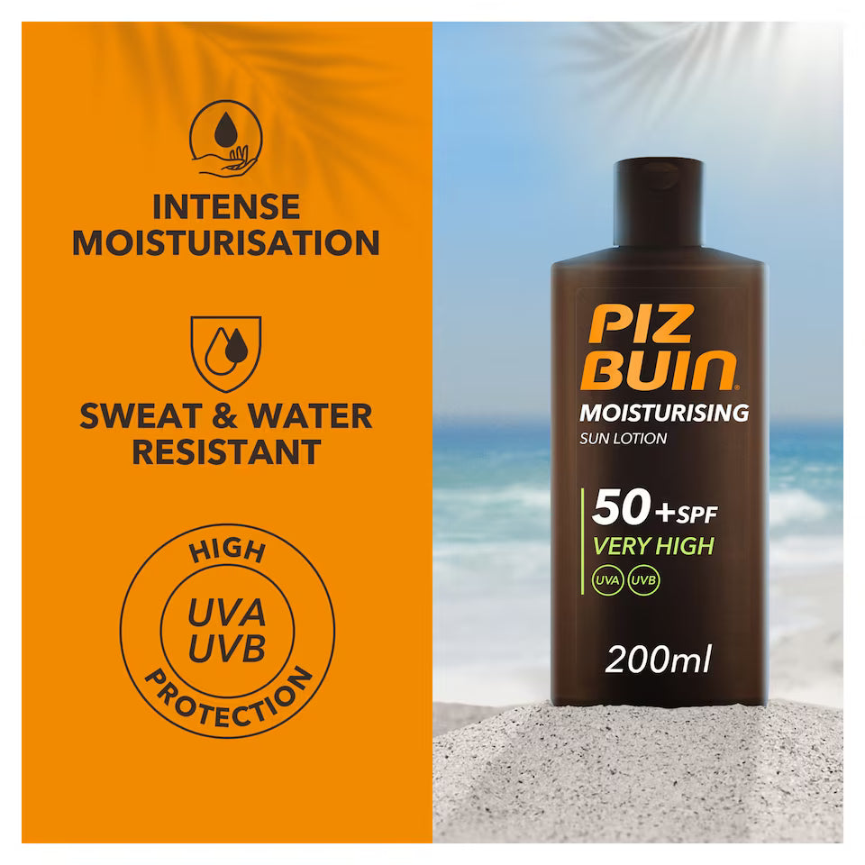 Piz Buin Moisturising Sun Tan Lotion SPF50