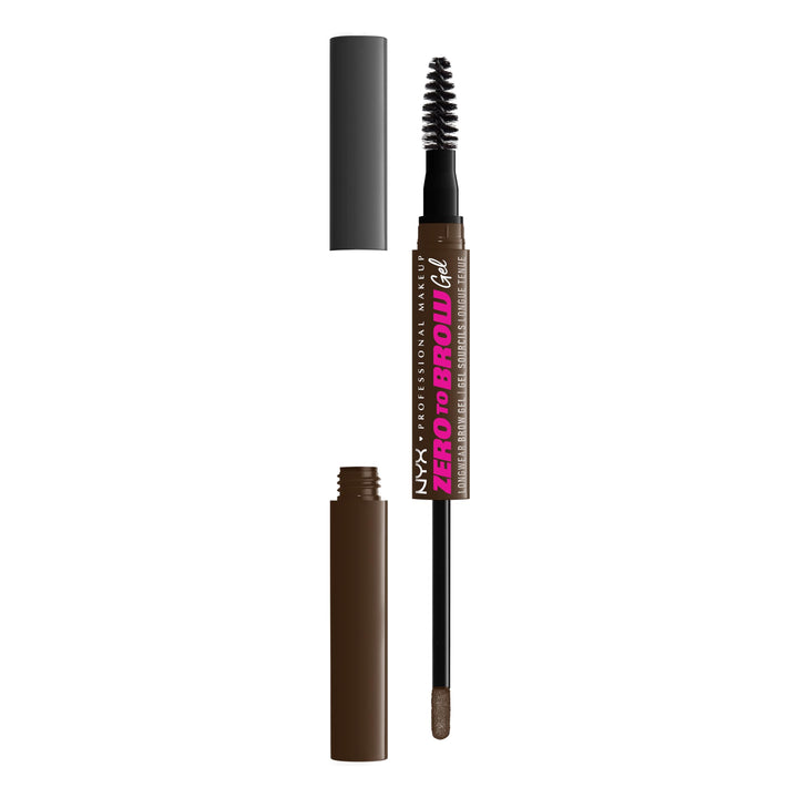 NYX Zero To Brow Longwear Waterproof  Eyebrow Gel  - 07 Espresso