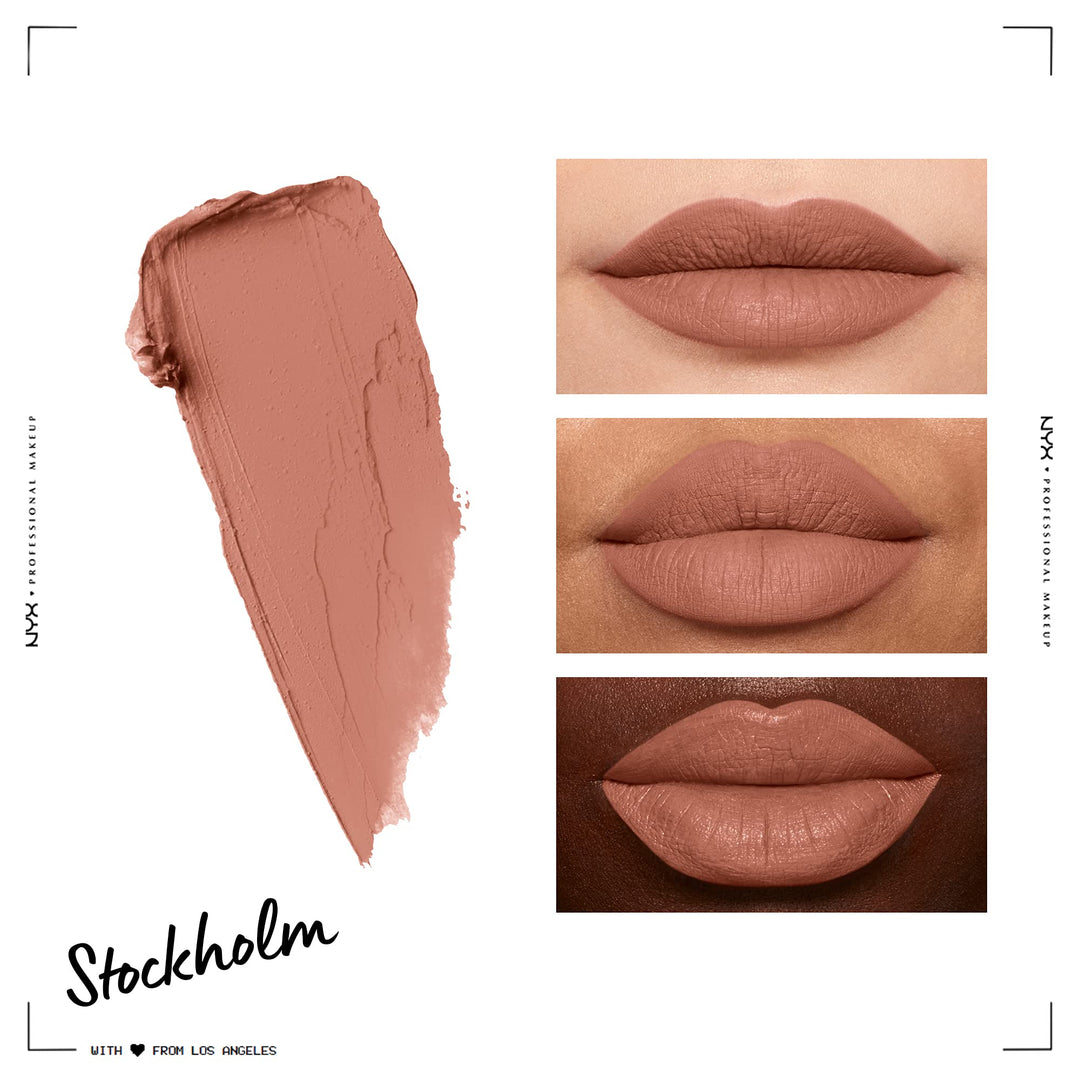 NYX Professional Makeup Suede Matte Lipstick - 25 Stockholm