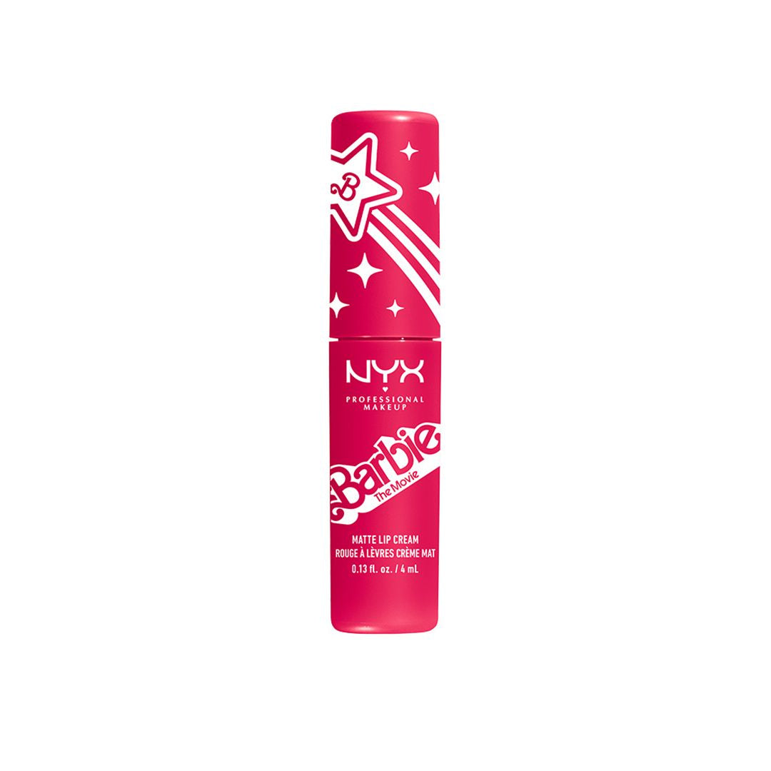 NYX Barbie The Movie Matte Lip Cream - 01 Dreamhouse Pink