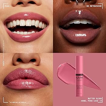 NYX Professional Makeup Butter Gloss - 15 Angel Food Cake