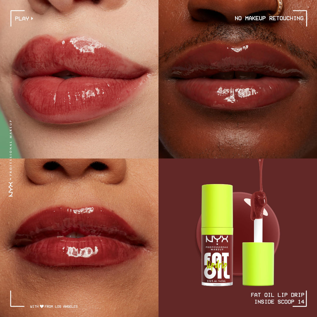NYX Fat Oil Lip Drip - 14 Inside Scoop