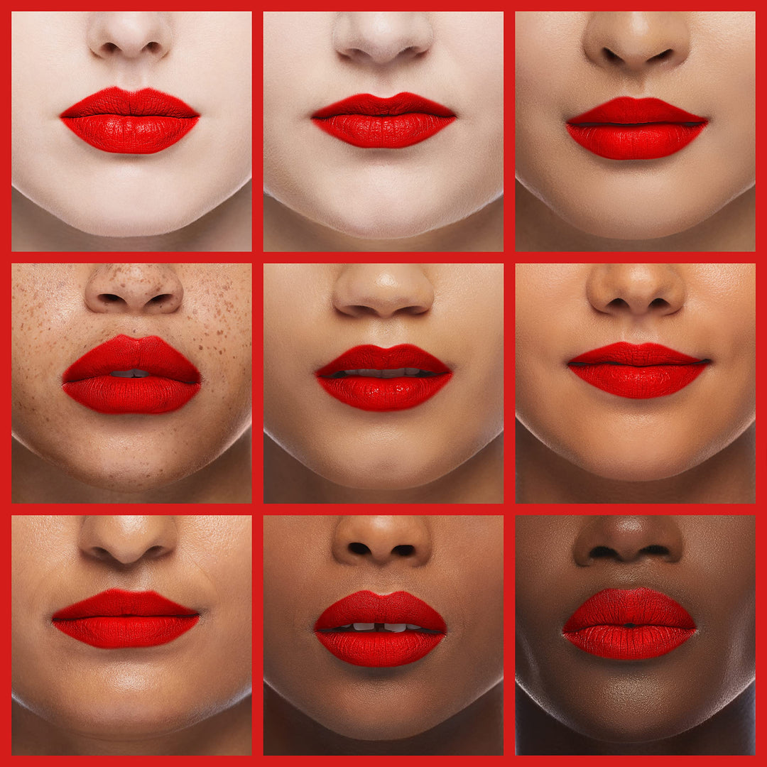 Maybelline Vivid Matte Liquid Lip Gloss - 35 Rebel Red
