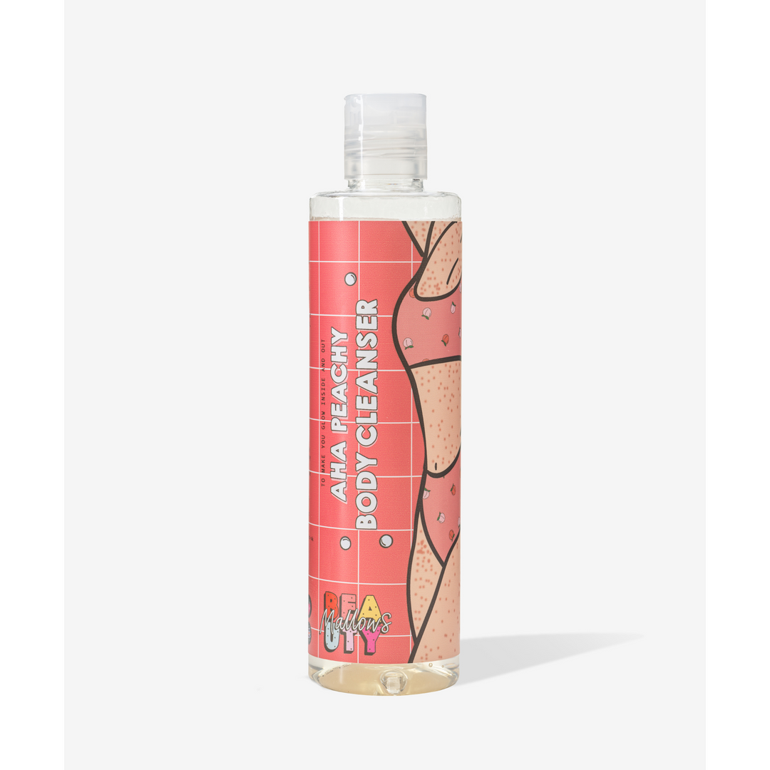 Mallows Beauty AHA Peachy Body Cleanser - 250ml