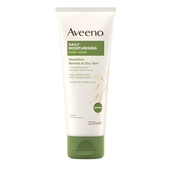 Branded Beauty Aveeno Daily Moisture Body Lotion 200ml- Oat