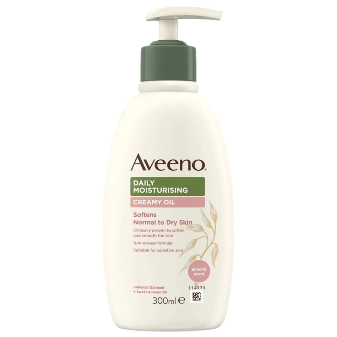 Branded Beauty Aveeno Daily Moisture Body Lotion 300ml- Creamy