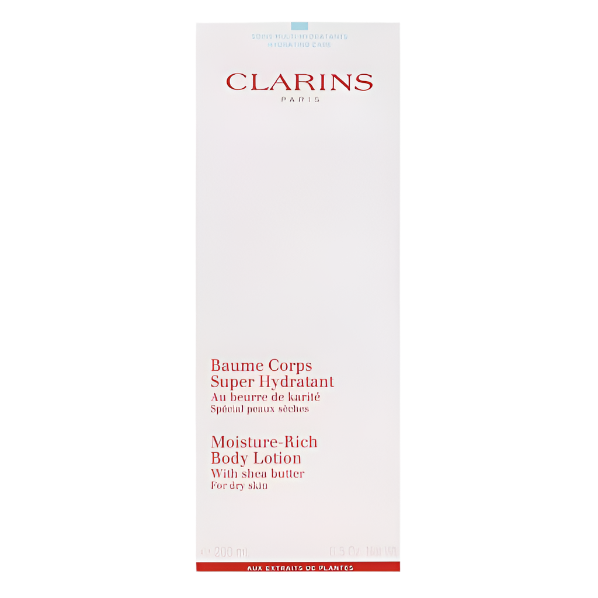 Branded Beauty CLARINS MOISTURE RICH BODY LOTION 400ML