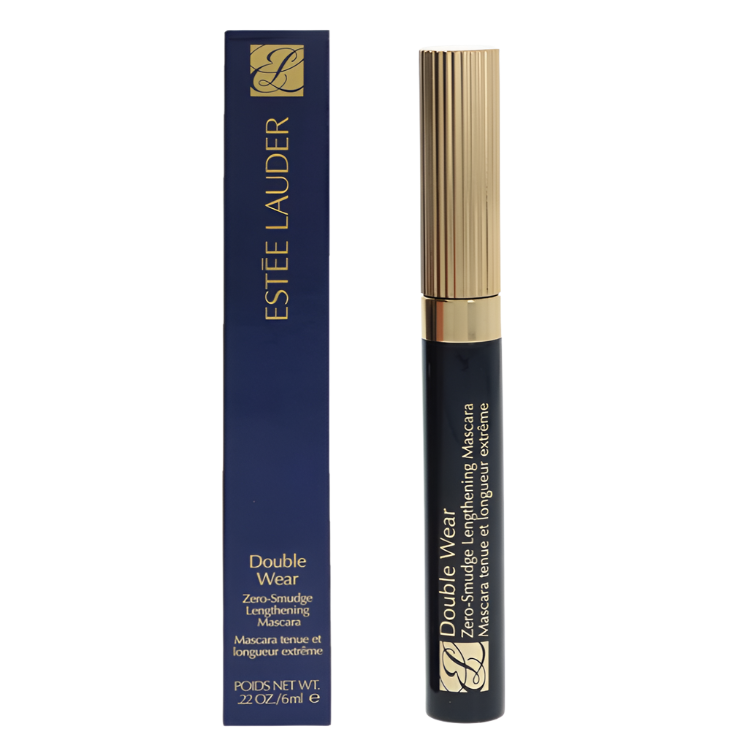 Branded Beauty ESTEE LAUDER DOUBLE WEAR ZERO SMUDGE MASCARA BLACK 6ML