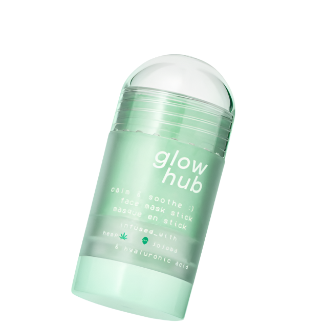 Glow Hub Glow Hub Face Mask Stick Calm and Soothe with Hemp and Jojoba 35g