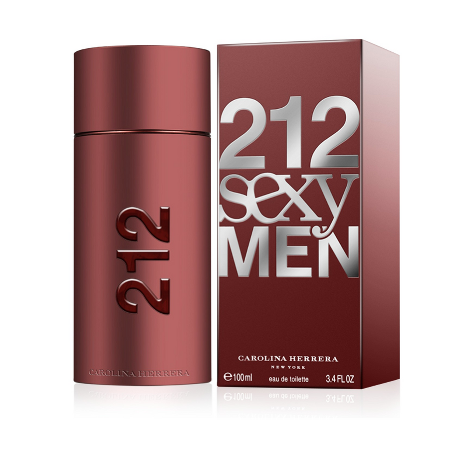 Branded Beauty HERRERA 212 SEXY HOMME EDT SPRAY 100ML