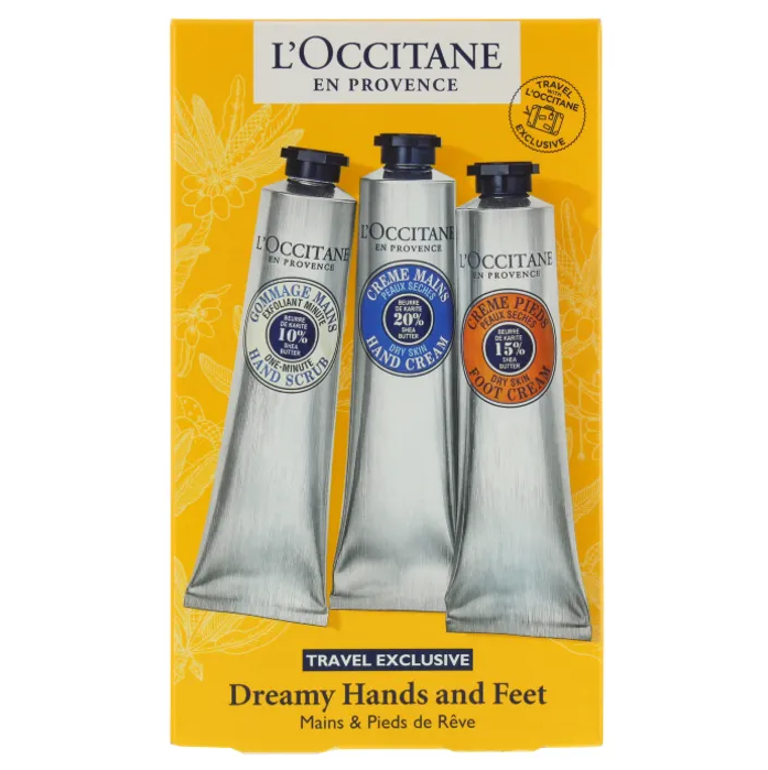 Branded Beauty L'Occitane En Provence Dreamy Hands and Feet Cream set 3pcs