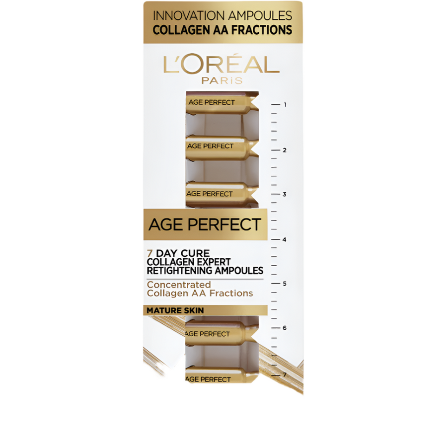 Branded Beauty L'Oreal Age Perfect 7 Day Cure Collagen Expert Re-Tightening Ampules