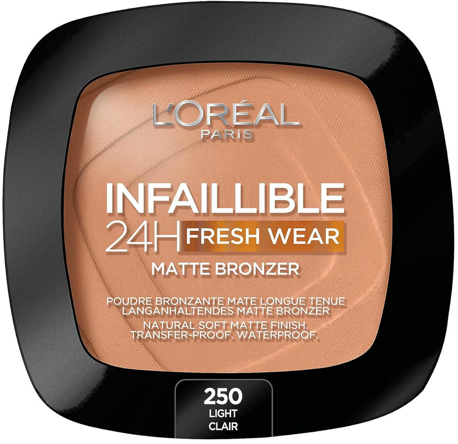 Branded Beauty L'Oreal Paris Infallible 24H Matte Bronzer - 250 Light