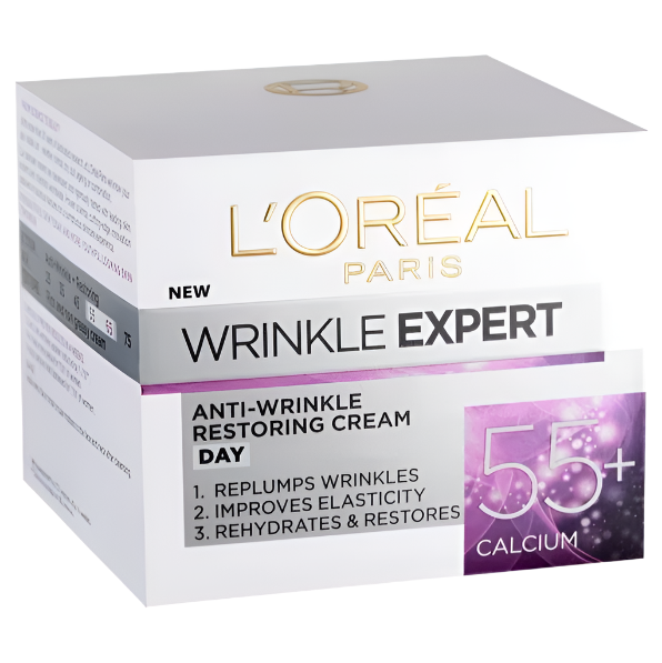 L'Oreal L'Oreal Wrinkle Expert Day Cream – 55 Plus – Calcium Cream 50ml