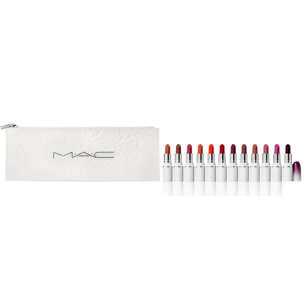 Branded Beauty MAC By The Dozen Mini Lip Set - 12pcs