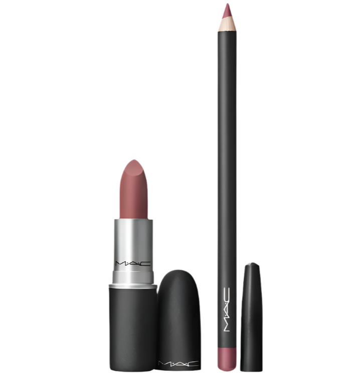 Branded Beauty MAC Treasured Kiss Lip Set - 2 pcs Lipstick and Liner