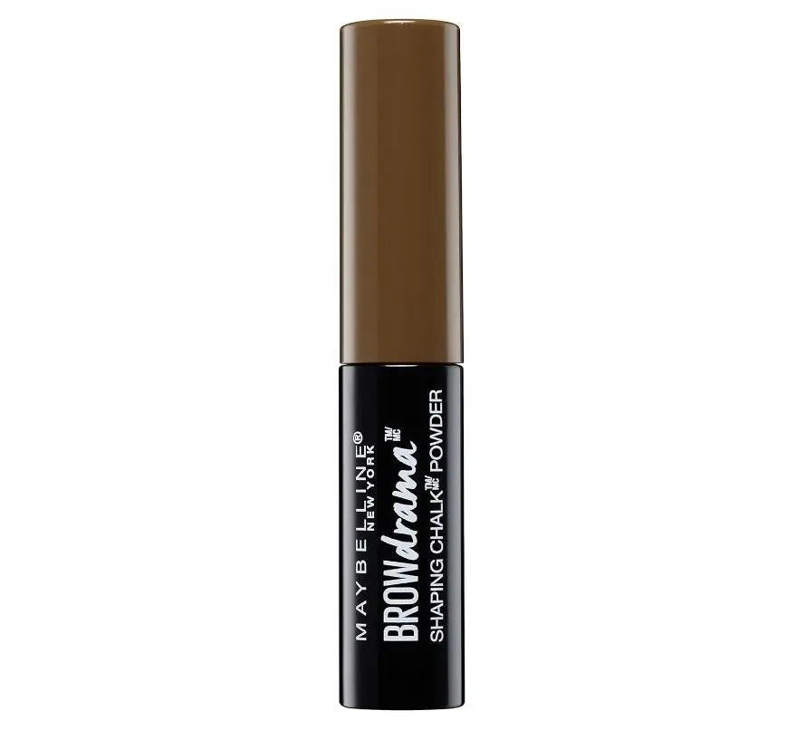 Branded Beauty Maybelline Brow Drama Shaping Chalk Powder - Deep Brown
