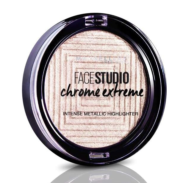 Branded Beauty Maybelline Chrome Extreme Intense Metallic Highlighter - 200 Diamond Glow