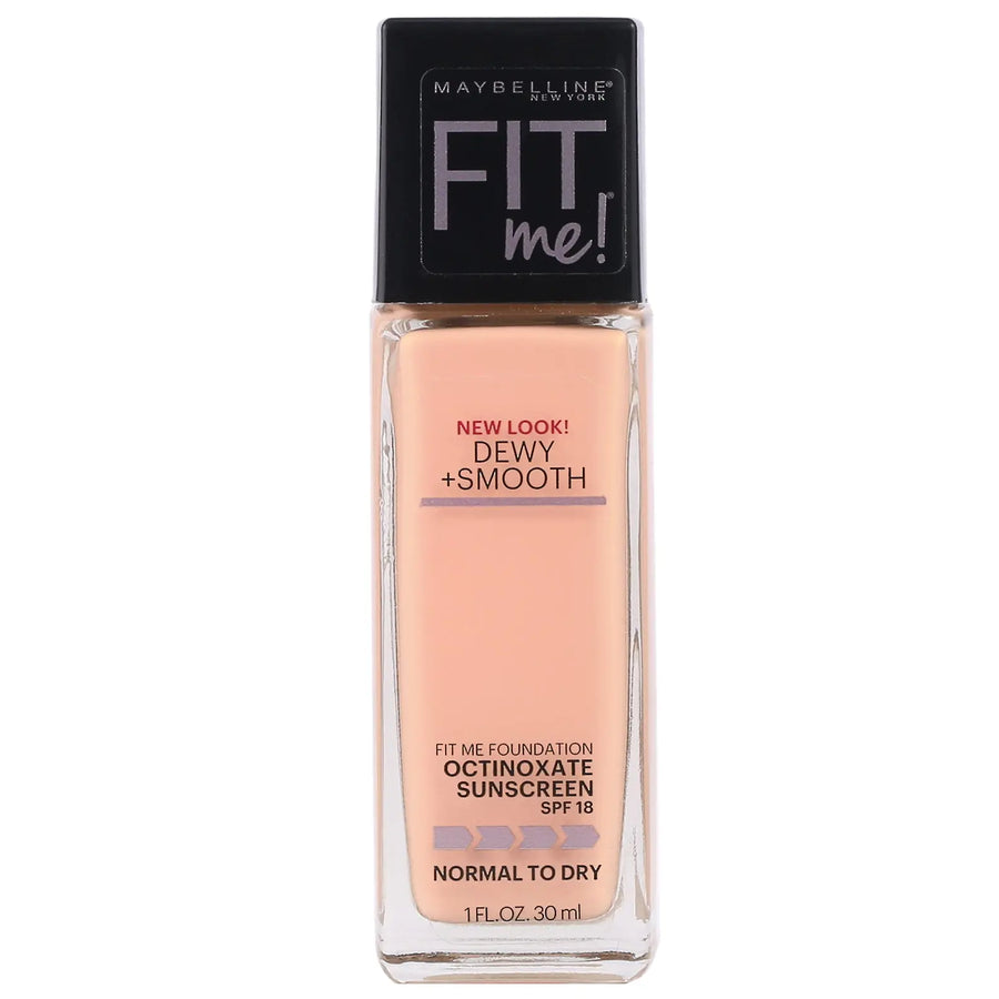 Branded Beauty Maybelline Fit Me Dewy + Smooth Foundation - Buff Beige