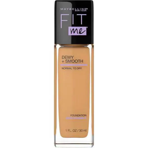Branded Beauty Maybelline Fit Me Dewy + Smooth Foundation - Golden Beige