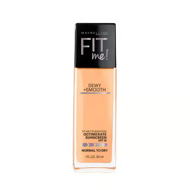 Branded Beauty Maybelline Fit Me Dewy + Smooth Foundation - Soft Tan