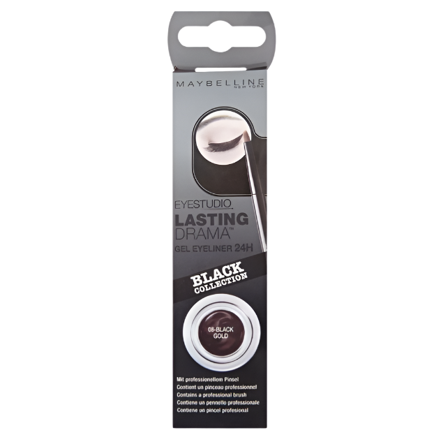 Branded Beauty Maybelline Lasting Drama Gel Eyeliner - 08 Black Gold