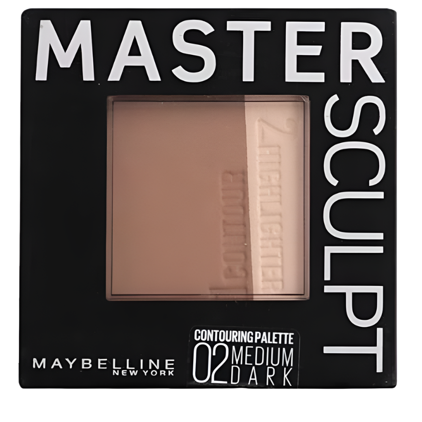 Branded Beauty Maybelline Master Sculpt Contouring Palette - 02 Medium Dark