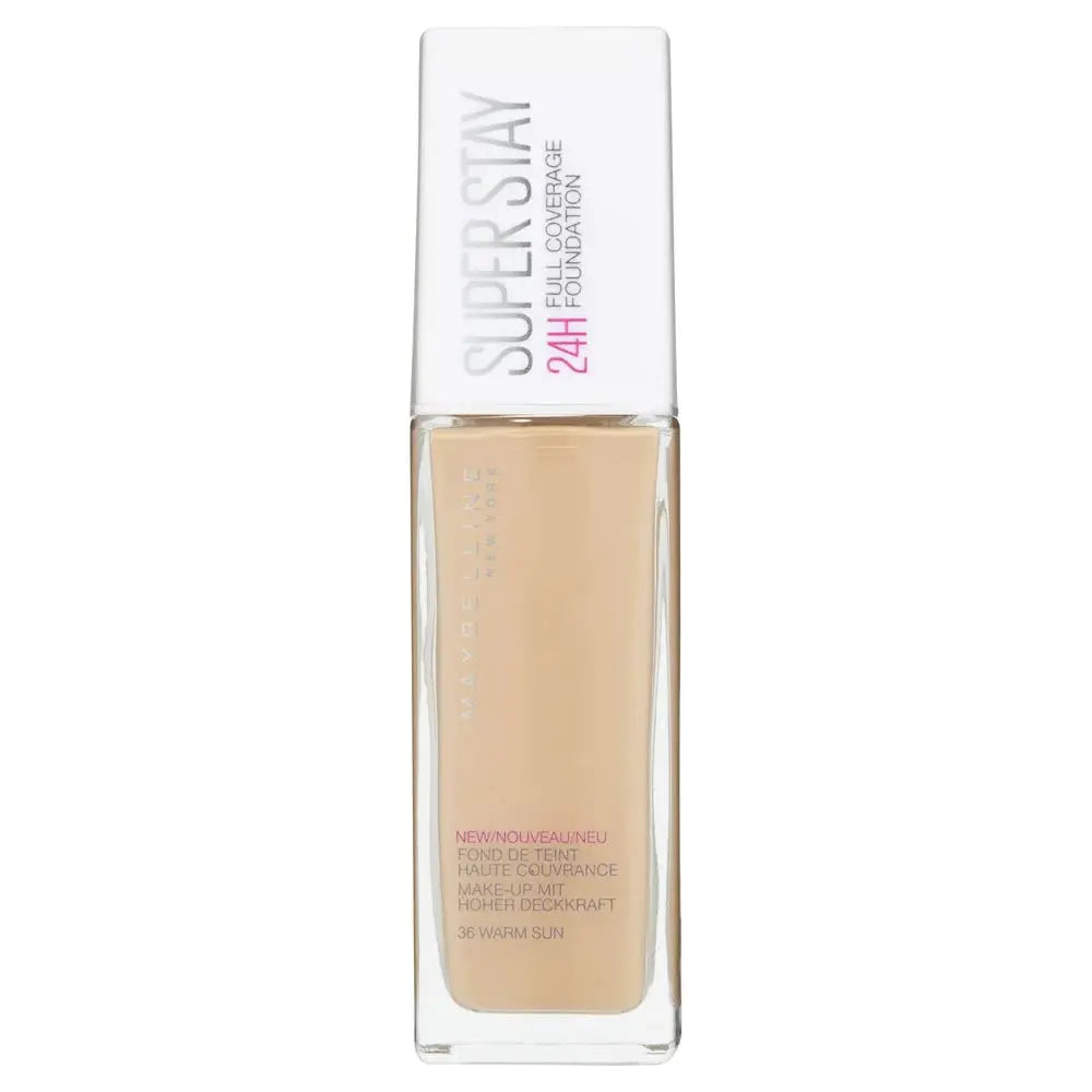 Branded Beauty Maybelline Superstay 24H Full Coverage Foundation - 36 Warm Sun