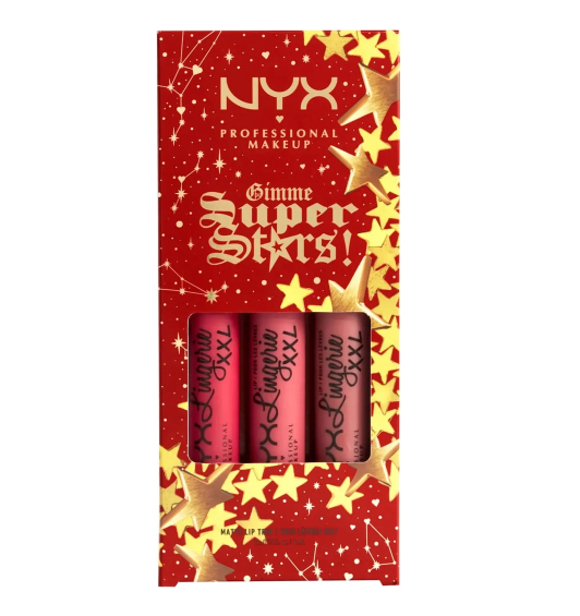 Branded Beauty NYX Gimme Super Stars Matte Lip Trio - 01