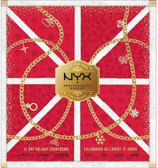 Branded Beauty NYX Professional Makeup 12 Day Advent Calendar - Up To Snow Good